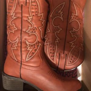 Woman’s cowboy boots